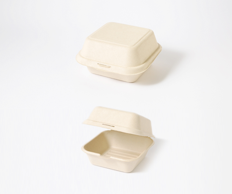 [뚜껑일체] 펄프 용기 450ml 500개